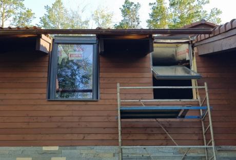 Мансардные окна Velux в частном доме, КП Образцово