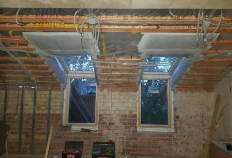 Мансардные окна Velux в частном доме, КП Образцово