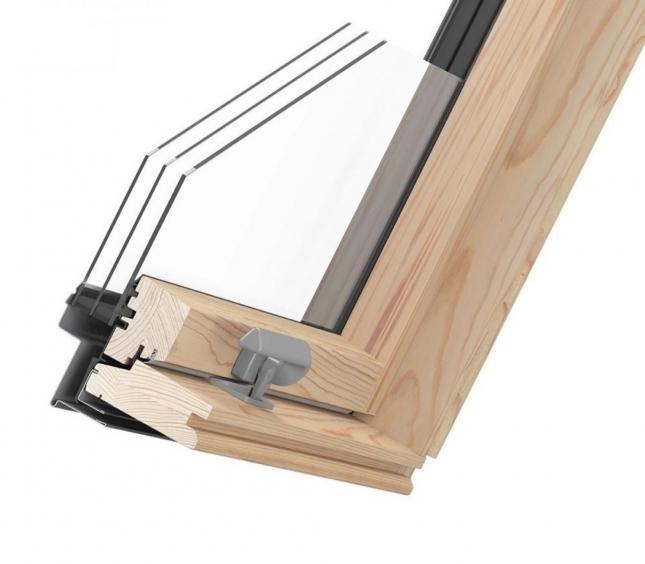 Мансардное окно с центральным поворотным механизмом DAKEA KАА U4A B1500,134*98 в Тобольске