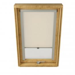 Затемняющая шторка 66*118, цвет бежевый