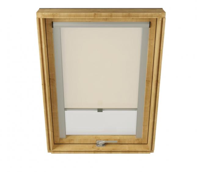 Затемняющая шторка 78*140, цвет бежевый в Серове