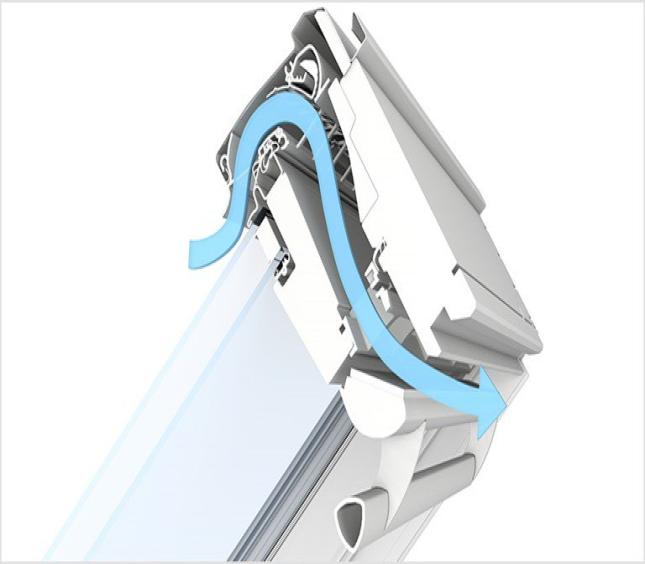 Мансардное окно панорамное полиуретановое Velux Preмiuм GPU 0068 SK06 в Ноябрьске
