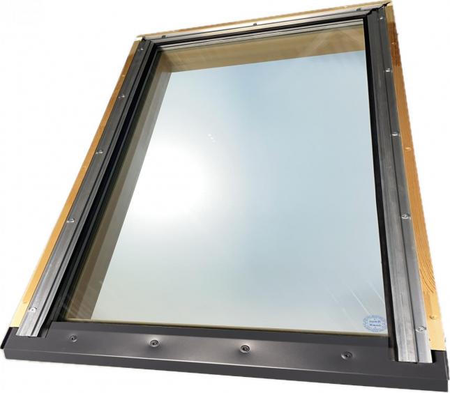 Глухое мансардное окно WERSO с однокамерным стеклопакетом, 78*140
